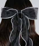 Presently Posh Tulle Bow Barrette