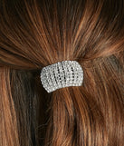 Glam Things Up Rhinestone Elastic Hair Tie