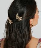 Flirty Flutter Butterfly Hair Clip Set