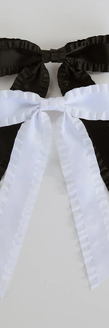 Treat Your Tresses Two Pack Bow Barrettes