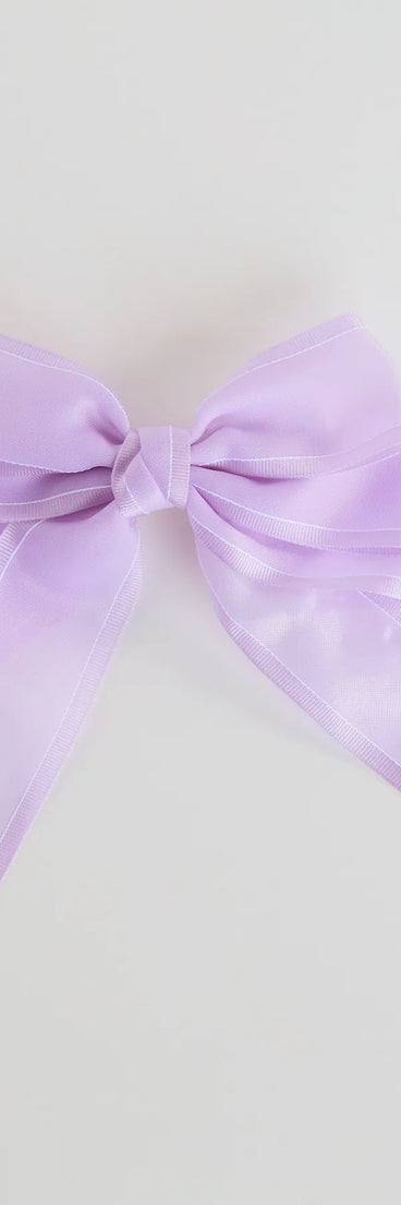 Remarkable Charm Hair Bow