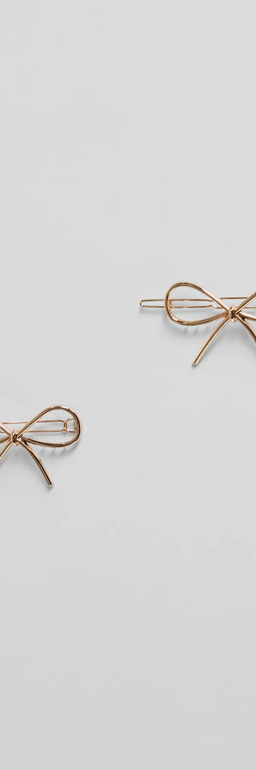 Isn't She Lovely Bow Hair Clips