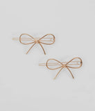 Isn't She Lovely Bow Hair Clips