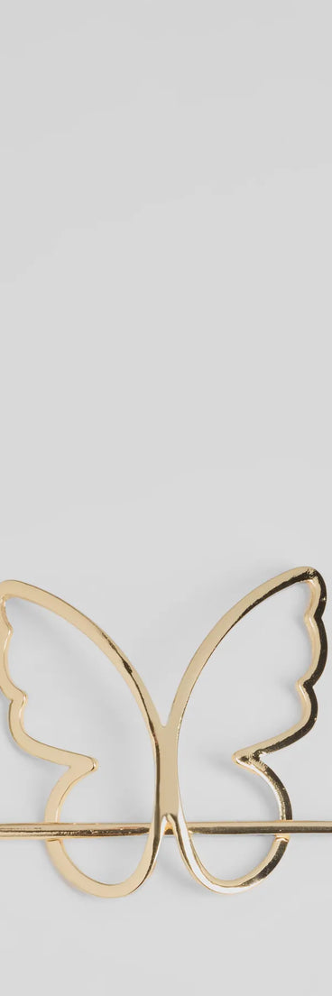 Soar In Style Butterfly Hair Pin