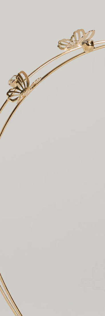 Rare Catch Butterfly Rhinestone Headband