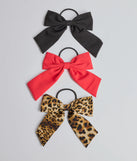 
Upgrade your style game for 2025 with the Bow Hair Tie Three Piece Set in multi-color, perfect for any fashion-forward wardrobe.