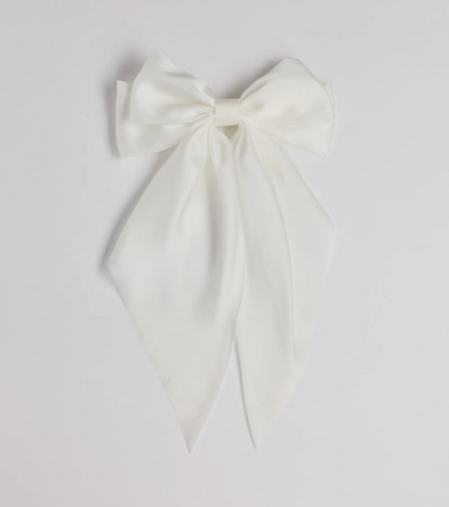 Shop Windsor Delicate Glam Large Hair Bow Online – Trendy & Affordable Fashion