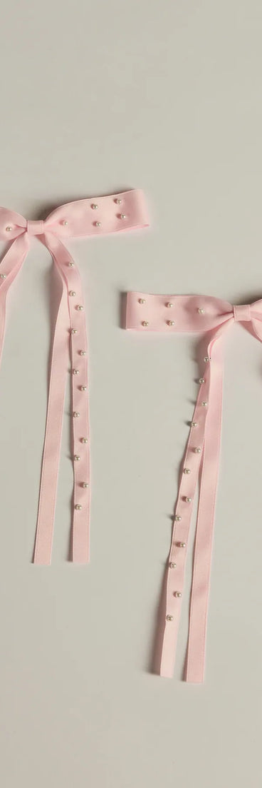 Get inspired with the Adorable Vibes Pearl Hair Bow Set, a feed-worthy pink piece that’s part of Windsor's updated and curated women’s clothing edit packed with must-have fall outfit ideas.