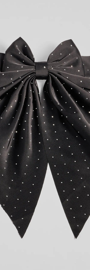Get inspired with the Glitzy Chic Large Rhinestone Bow, a feed-worthy black piece that’s part of Windsor's updated and curated women’s clothing edit packed with must-have 2026 outfit ideas.