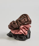 Sleek Tresses Scrunchie Three-Pack Set