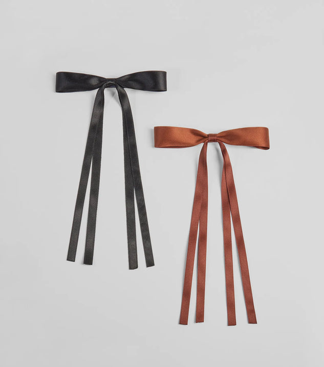Playful Perfection Two Pack Hair Bow Set Windsor