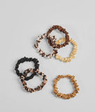 Stylish Tresses Satin Scrunchie Multipack