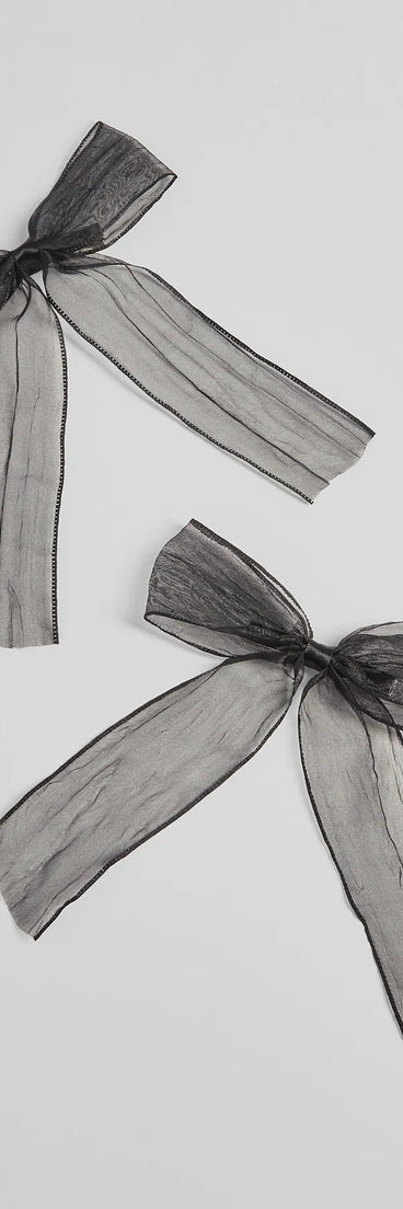 Classic Beauty Two-Pack Hair Bow Set