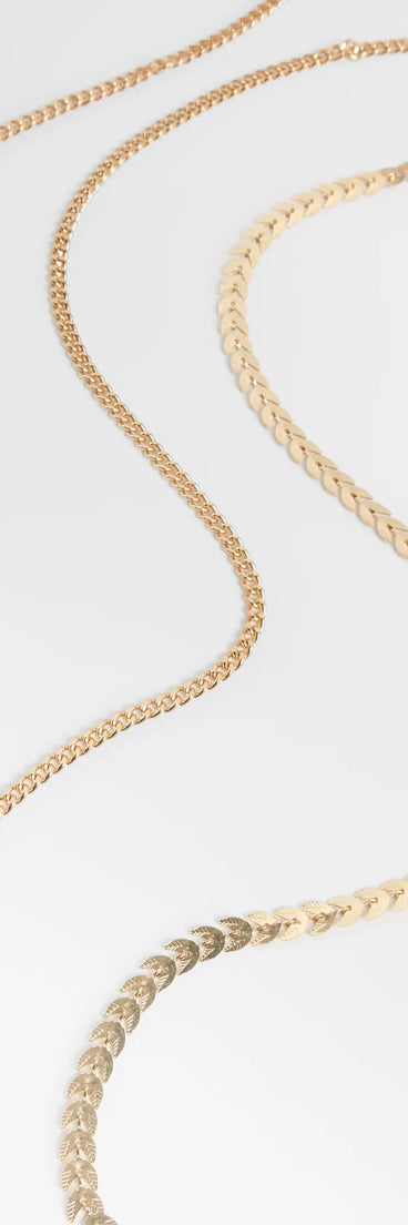 Chic Trend Chain Hair Pin Set