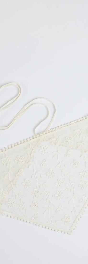 Boho Sheer Floral Bandana