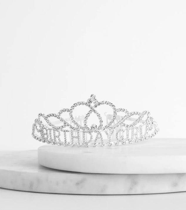 ☆tiara☆品 Unique Bargains 1 Set Birthday Tiara Crown Birthday Princess