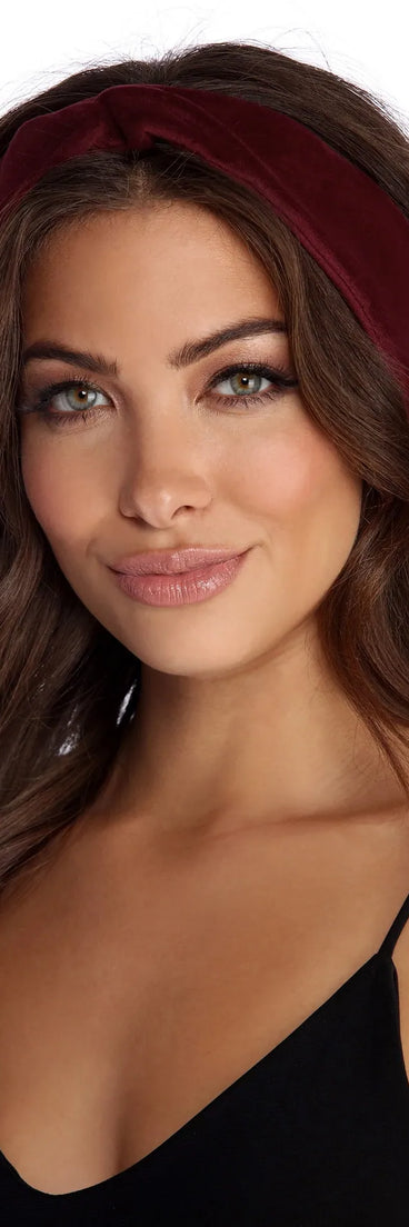 Effortless Velvet Head Wrap