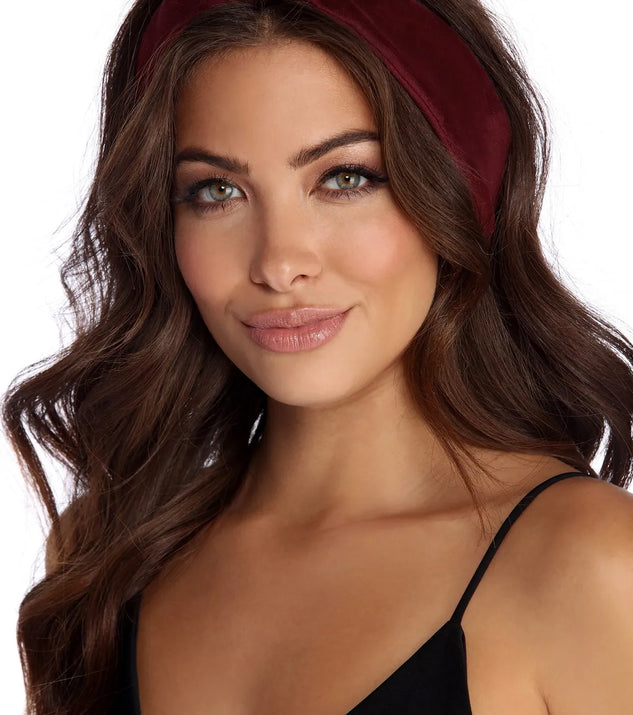 Effortless Velvet Head Wrap