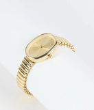 Keeping Time Oval Watch Bracelet
