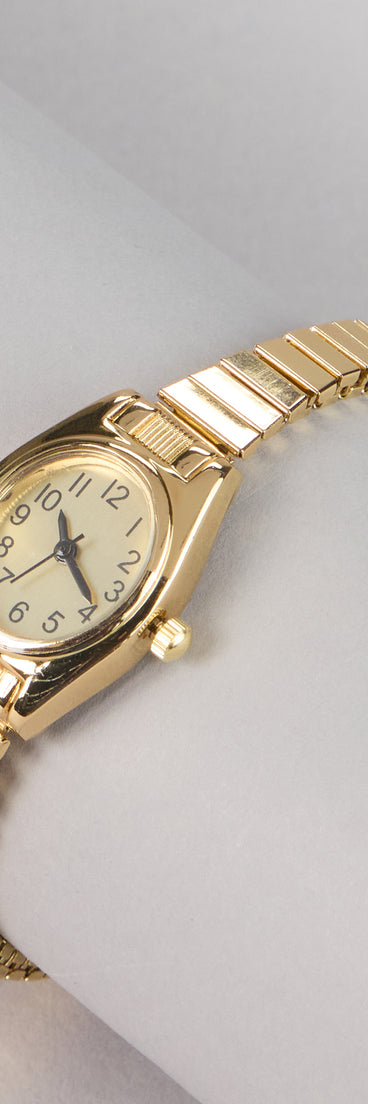 Vintage Chic Stretch Band Watch