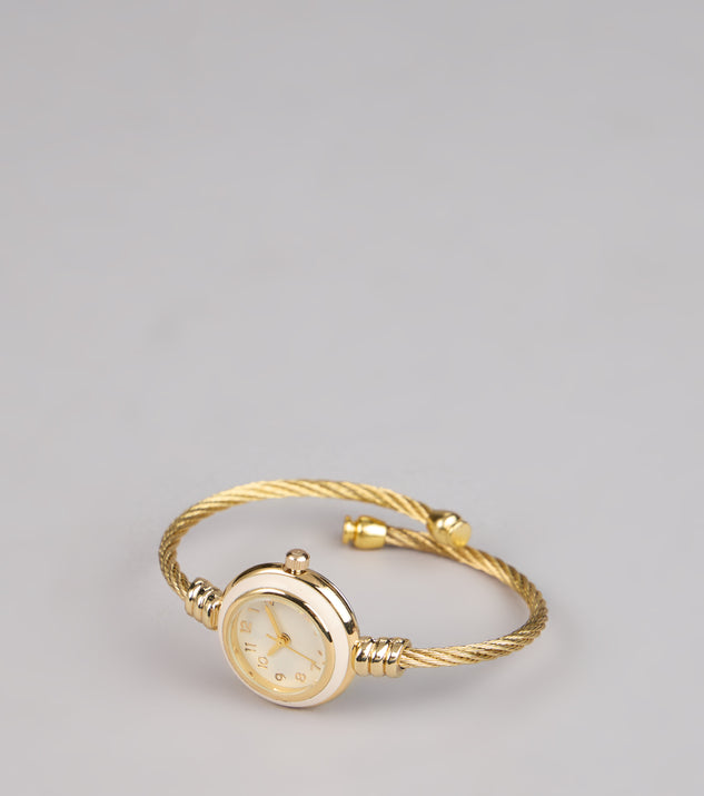 Golden Hour Cuff Watch