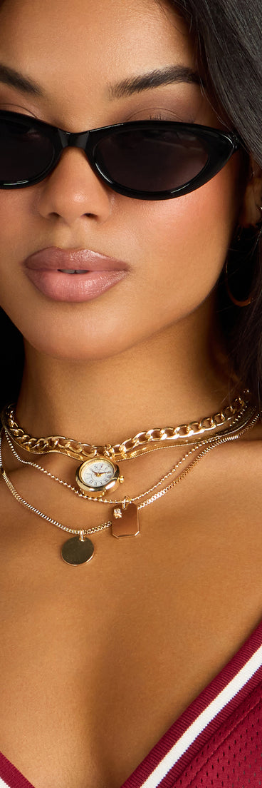 Time After Time Layered Necklace