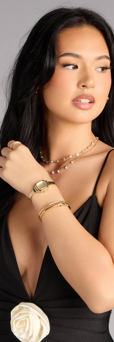 Always On Time Bracelet Watch