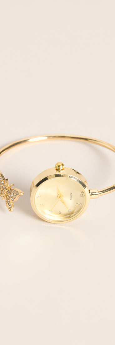 Time To Flutter Butterfly Watch Bracelet