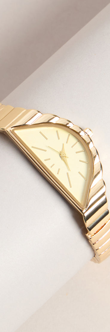 Ahead Of The Curve Sculptural Watch
