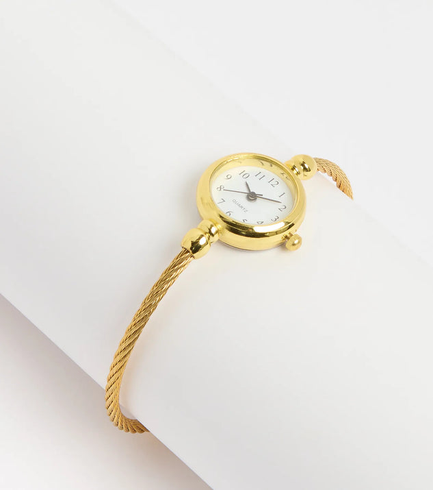Windsor Ahead Of Time Memory Wire Watch Bracelet Sale Windsor Ahead Of Time Memory Wire Watch Bracelet Sale