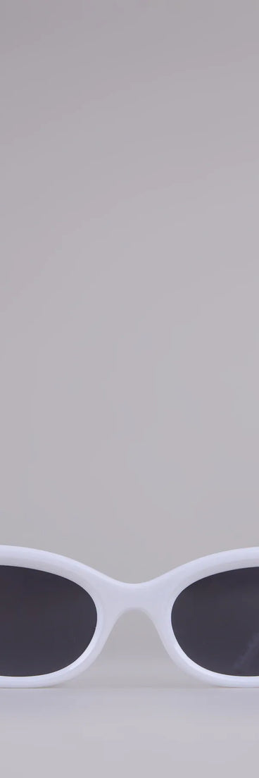 Get inspired with the Chic Happens Oval Sunglasses, a feed-worthy white piece that’s part of Windsor's updated and curated women’s clothing edit packed with must-have fall outfit ideas.