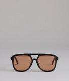 Eyes On Me Oversized Aviator Sunglasses