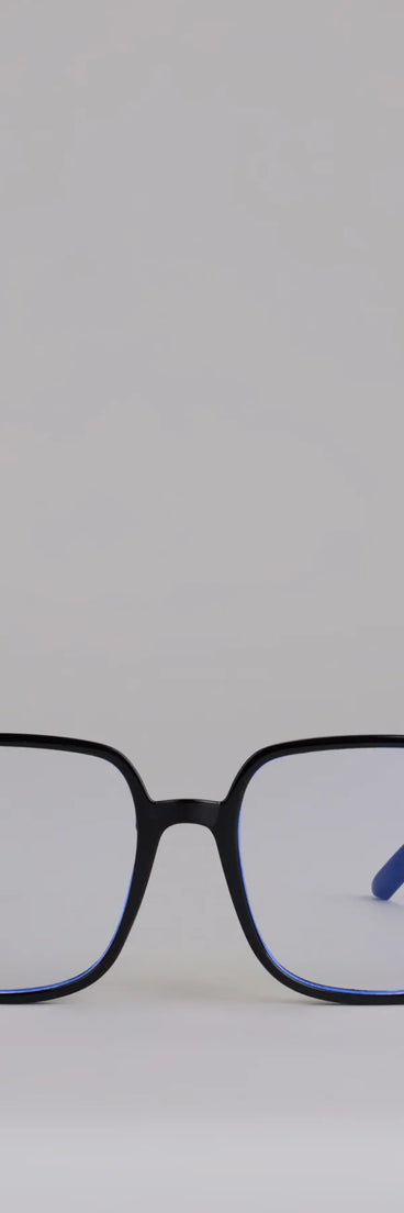 Preppy Vibe Oversized Blue Light Glasses