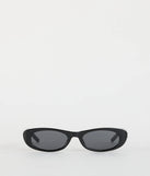 Full Schedule Sleek Oval Sunglasses