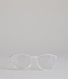 Smart And Stylish Clear Blue Light Glasses