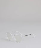 Smart And Stylish Clear Blue Light Glasses