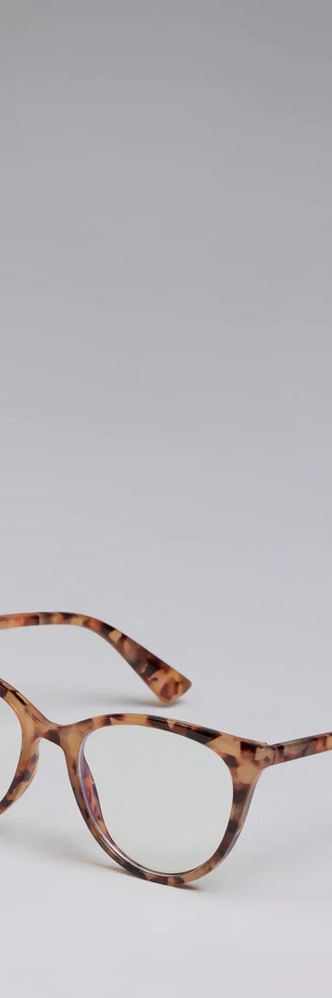 Style your vibe in seconds with the Cute Specs Cat Eye Blue Light Glasses in black, a fashion accessories essential that completes any outfit with ease.