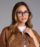 Stay Sharp Square Blue Light Glasses