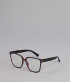 Stay Sharp Square Blue Light Glasses