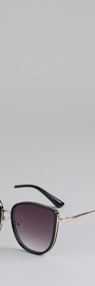 Eyes On Me Cat Eye Sunglasses