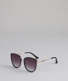 Eyes On Me Cat Eye Sunglasses