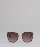 Big Mood Tortoiseshell Oversized Sunglasses
