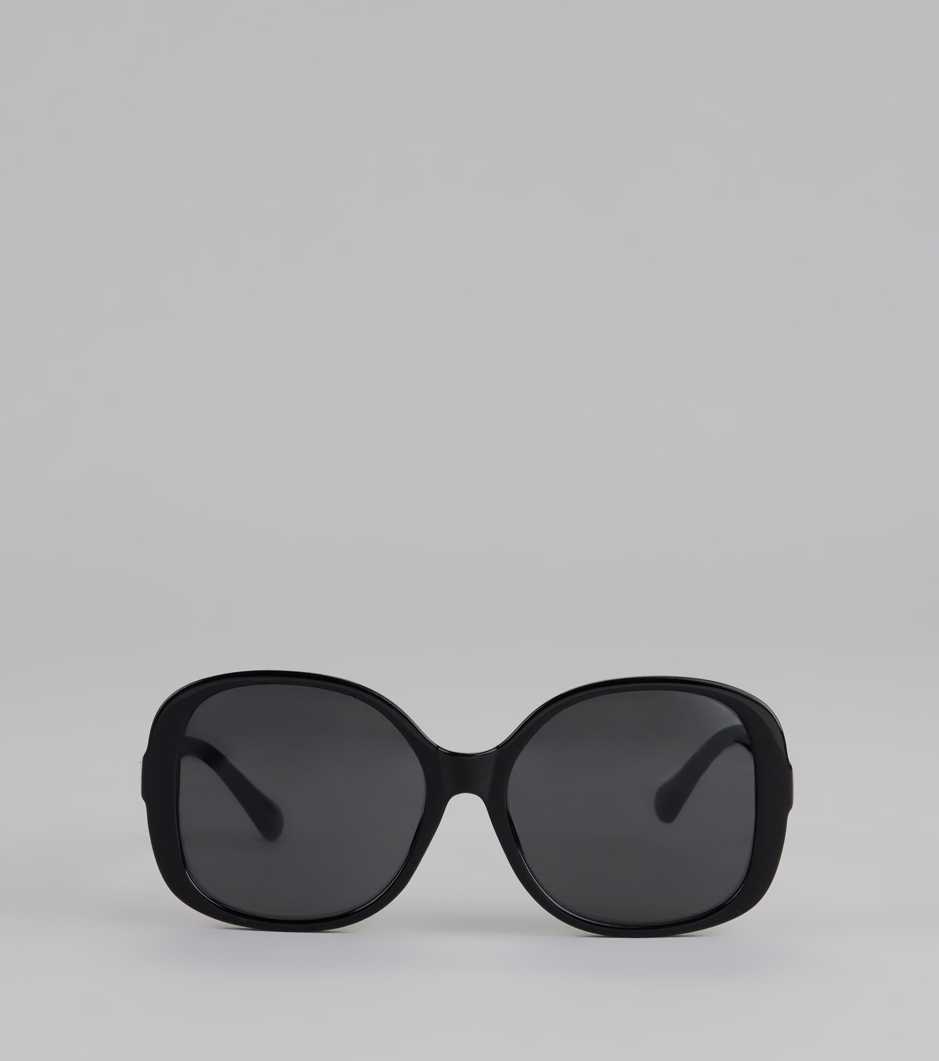 S_ooo Too Glam To Care Oversized Braid Sunglasses | Windsor