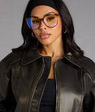 Smart Move Round Blue Light Glasses