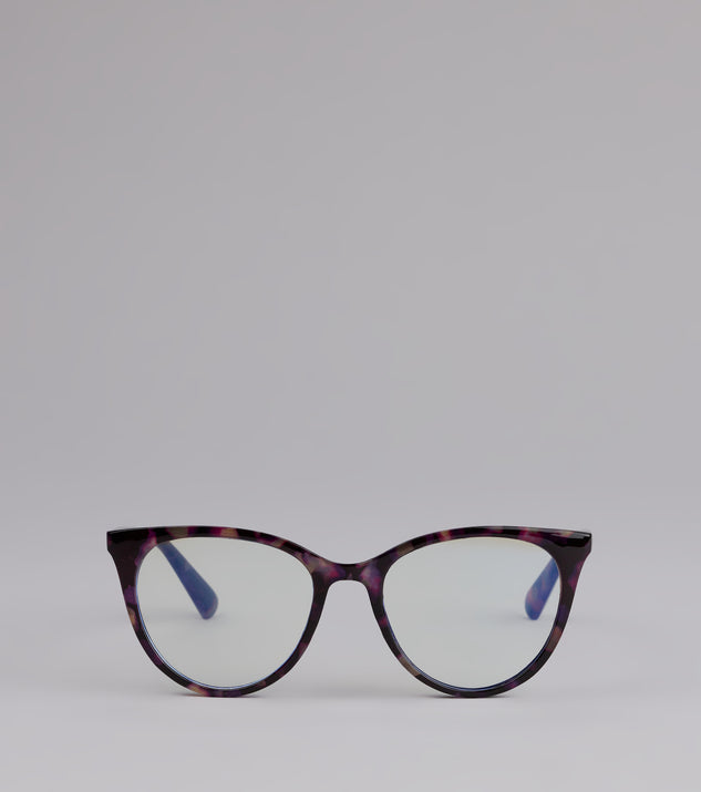 Smart And Chic Cat Eye Blue Light Glasses