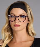 Smart And Chic Cat Eye Blue Light Glasses