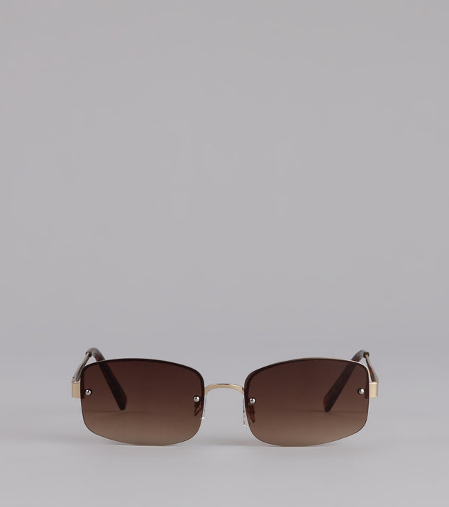 Shady Business Square Frame Sunglasses