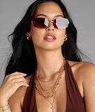 Shady Business Square Frame Sunglasses