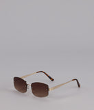 Shady Business Square Frame Sunglasses