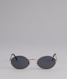 Retro Cool Metal Round Glasses